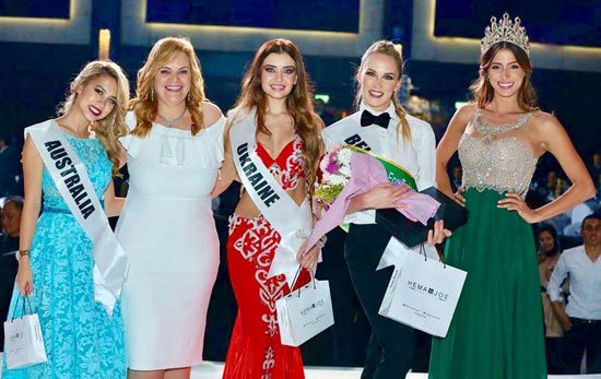   فوز ملكة جمال بيلا روسيا فى مسابقة مواهب ملكات الجمال بالإسكندرية