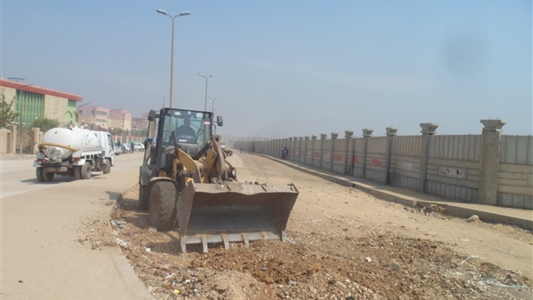   رفع 1500 طن مخلفات من أرض مطار امبابة
