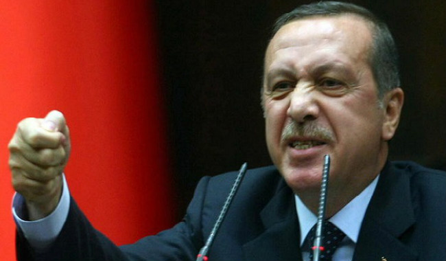   أردوغان يهدد بعملية عسكرية فى سوريا أو العراق