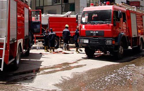   الحماية المدنية تخمد حريقًا داخل مدرسة ابتدائية في السويس