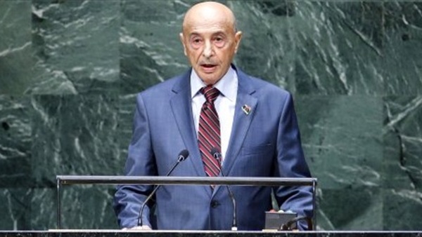   رئيس البرلمان الليبي والسفير الإيطالي يبحثان سبل حل الأزمة الليبية