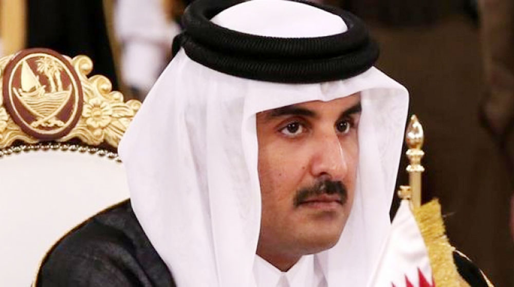   فيديو| الجزيرة تقطع البث عن أمير قطر