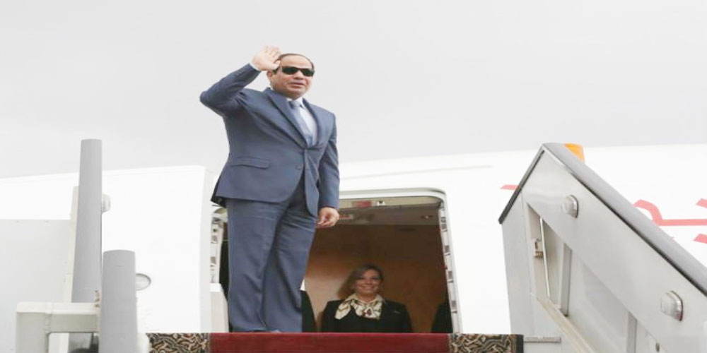   الرئيس يتوجه إلى الرياض للمشاركة فى القمة العربية الإسلامية الأمريكية