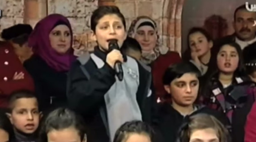   شاهد| صلاح الدين ينادى أطفال فلسطين