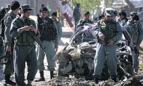   مقتل 4 ضباط شرطة في هجوم بإقليم هلمند جنوبي أفغانستان