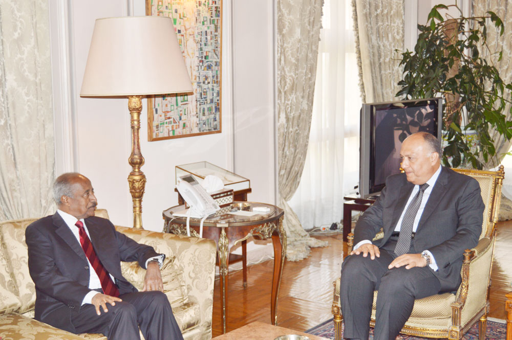   وزير الخارجية يستقبل وزير خارجية إريتريا ومستشار الرئيس الإريتري
