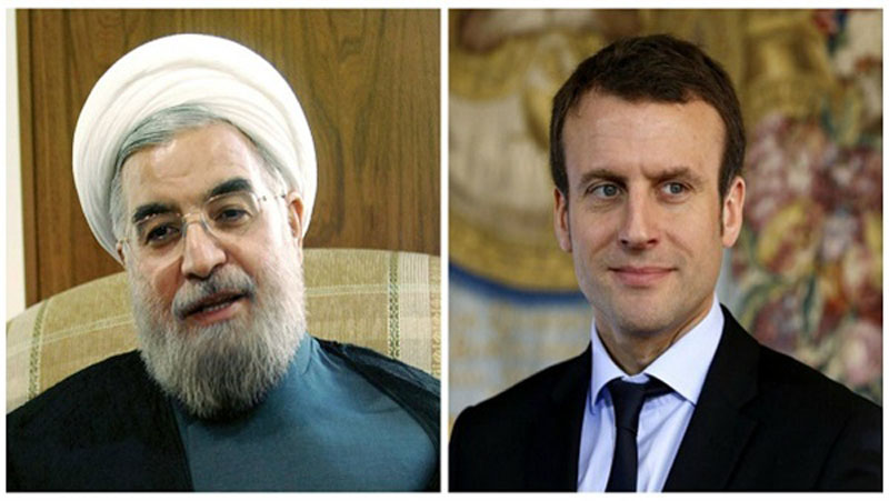   الرئيس الفرنسى يهنىء روحانى بفوزه فى الانتخابات