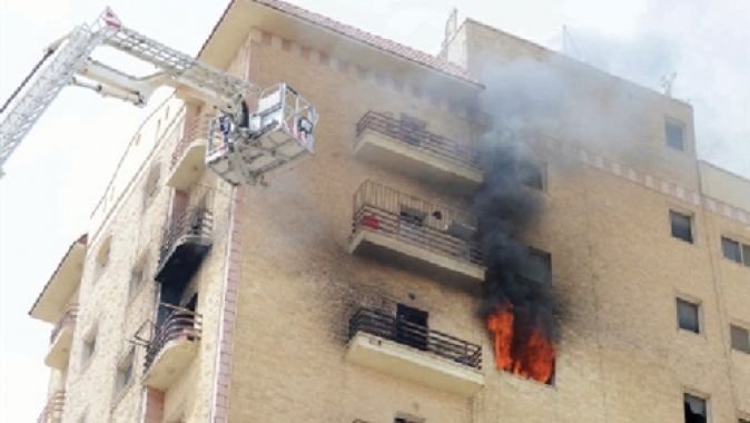   السيطرة على حريق نشب داخل شقة فى مدينة نصر دون إصابات