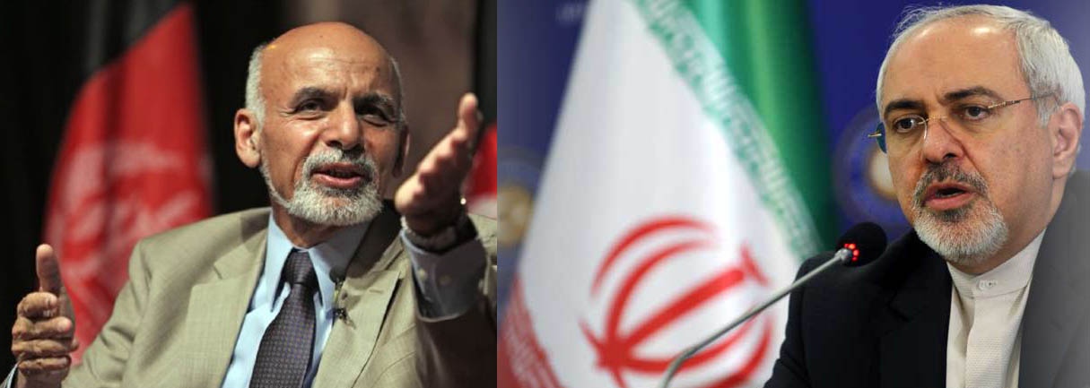  وزير خارجية إيران يلتقي الرئيس الأفغاني فى كابول