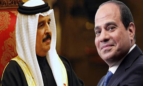   الرئيس السيسي يتلقي اتصالاً هاتفياً من ملك البحرين للتهنئة بحلول عيد الفطر المبارك