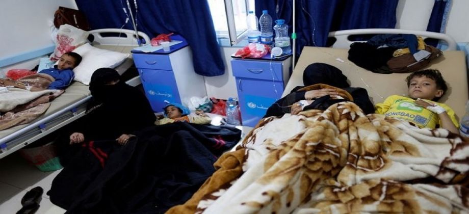   الصحة العالمية واليونيسيف: 200 ألف حالة اشتباه في الإصابة بالكوليرا في اليمن