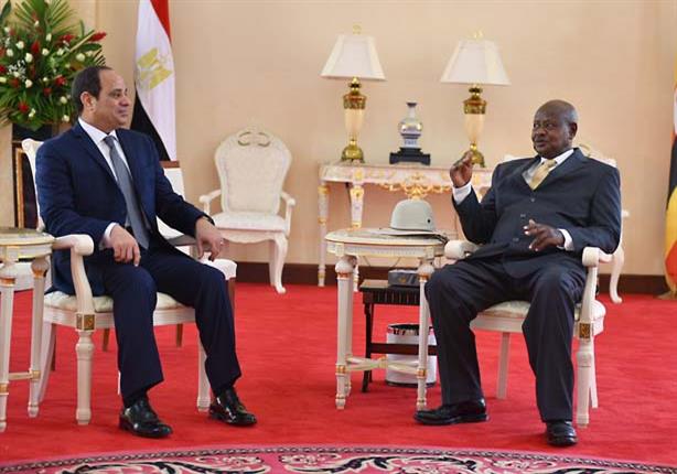  الرئيس السيسي يبحث هاتفيا مع نظيره الأوغندي ترتيبات عقد قمة دول حوض النيل فى أوغندا