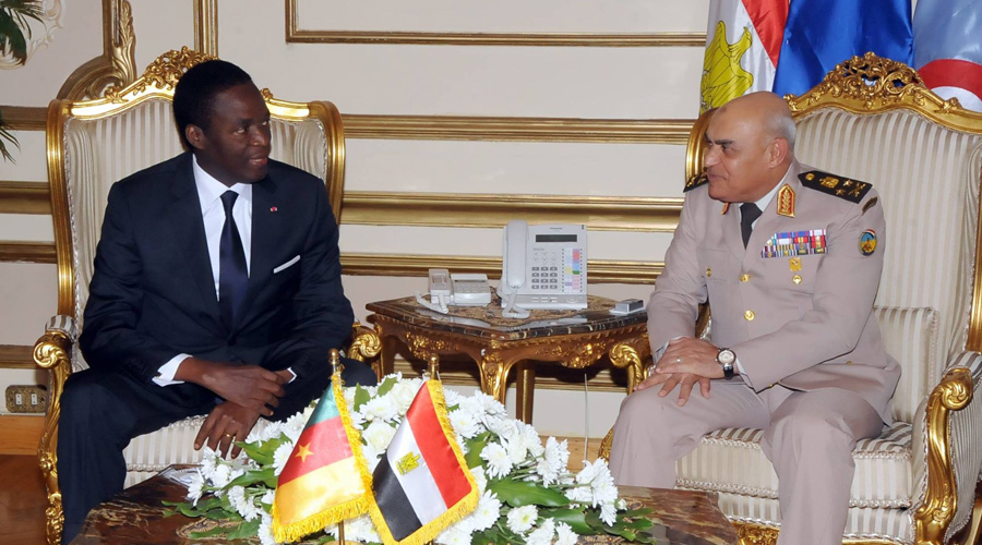   وزير الدفاع الكاميرونى يغادر القاهرة بعد بحث الشراكة والتعاون مع بلاده