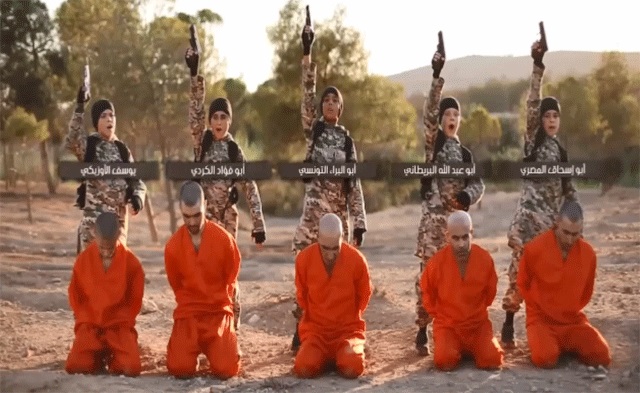   شاهد| عملية إعدام خمسة أشخاص ينفذها أطفال فى أفغانستان ينتمون لتنظيم داعش