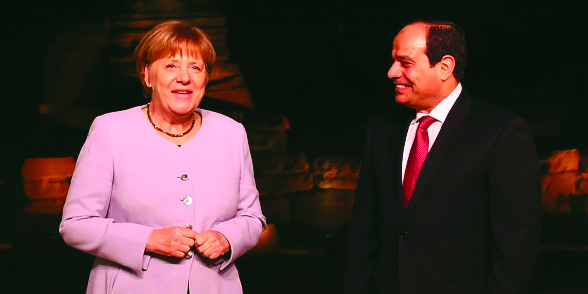   المانيا: ميركل تلتقي بالرئيس السيسي الأسبوع المقبل على هامش القمة«الألمانية الأفريقية»