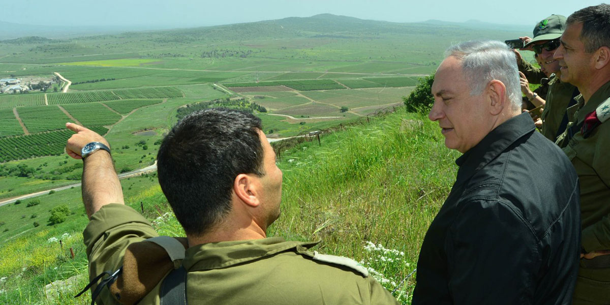   إسرائيل تعلن هضبة الجولان منطقة عسكرية مغلقة