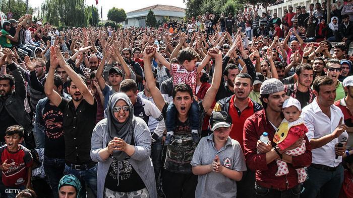   مسيرة ضد الحكومة التركية تتخطى المليون