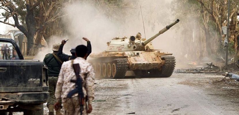   مصر ترحب بتطهير مدينة بنغازي من التنظيمات الإرهابية