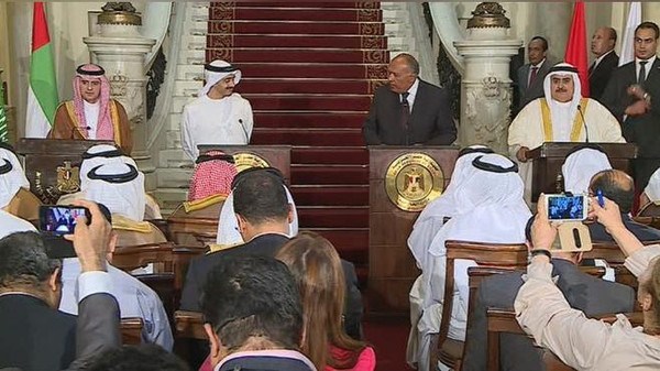   اتفاق رباعى المقاطعة على إمكانية الحوار مع قطر بشرط «الرغبة الصادقة في مكافحة الإرهاب»