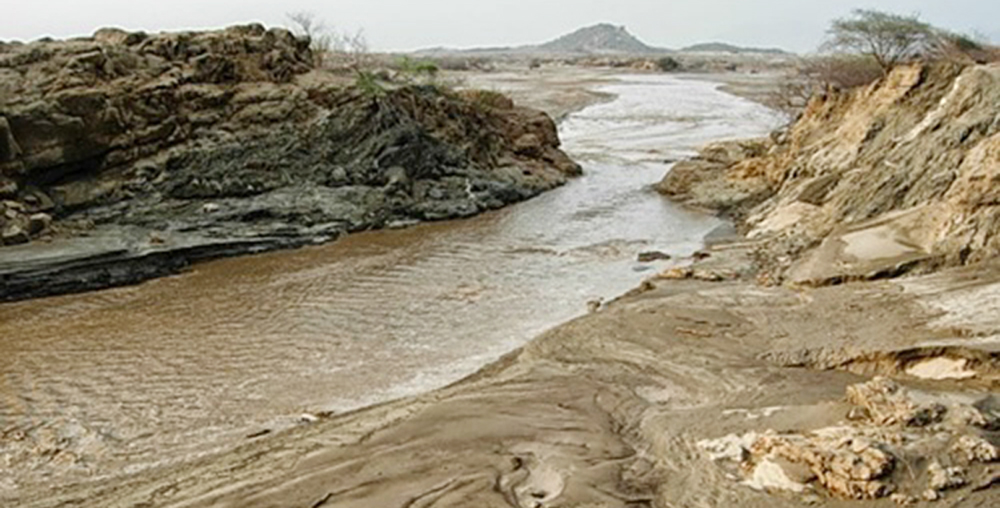   اكتشاف نهر مائى فى المنطقة الحدودية بين مصر وليبيا