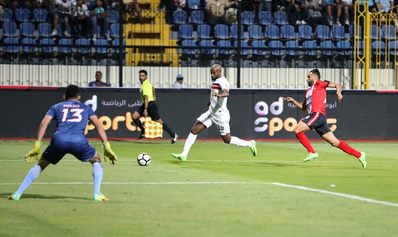   الفتح المغربى يعاقب الزمالك ويخطف نقطة فى الوقت القاتل