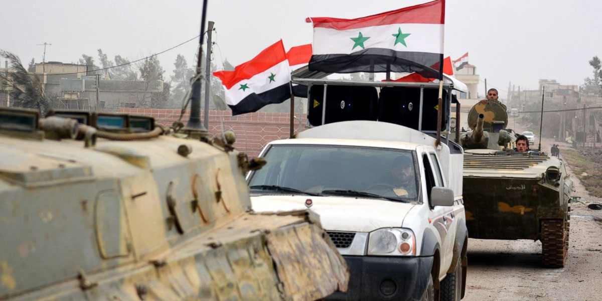   الجيش السورى يشن «الفجر الكبرى» بالتعاون مع القوات الرديفة