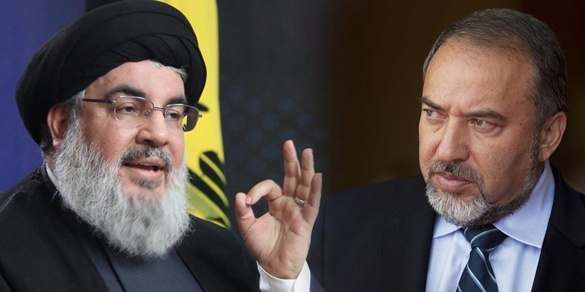   ليبرمان يحذر حزب الله من إقامة مصانع أسلحة إيرانية فى لبنان