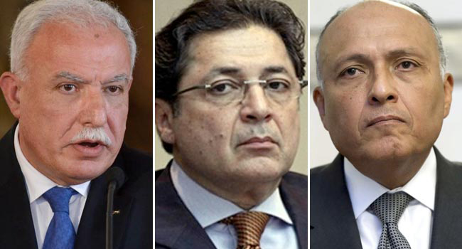   وزراء خارجية مصر والأردن وفلسطين يجتمعون بالقاهرة لبحث دعم القضية الفلسطينية