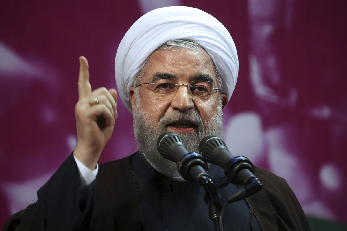   روحاني يهدد بالانسحاب من الاتفاق النووي