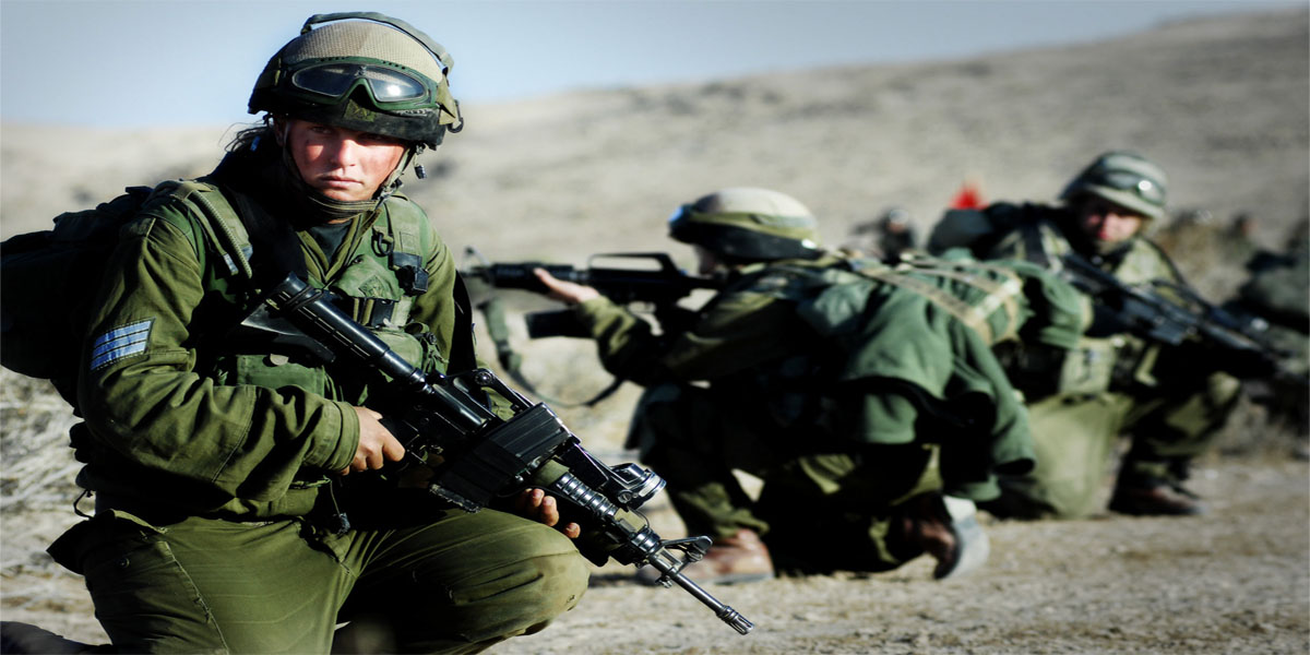   تدريب الجيش الإسرائيلى بالقرب من الحدود اللبنانية