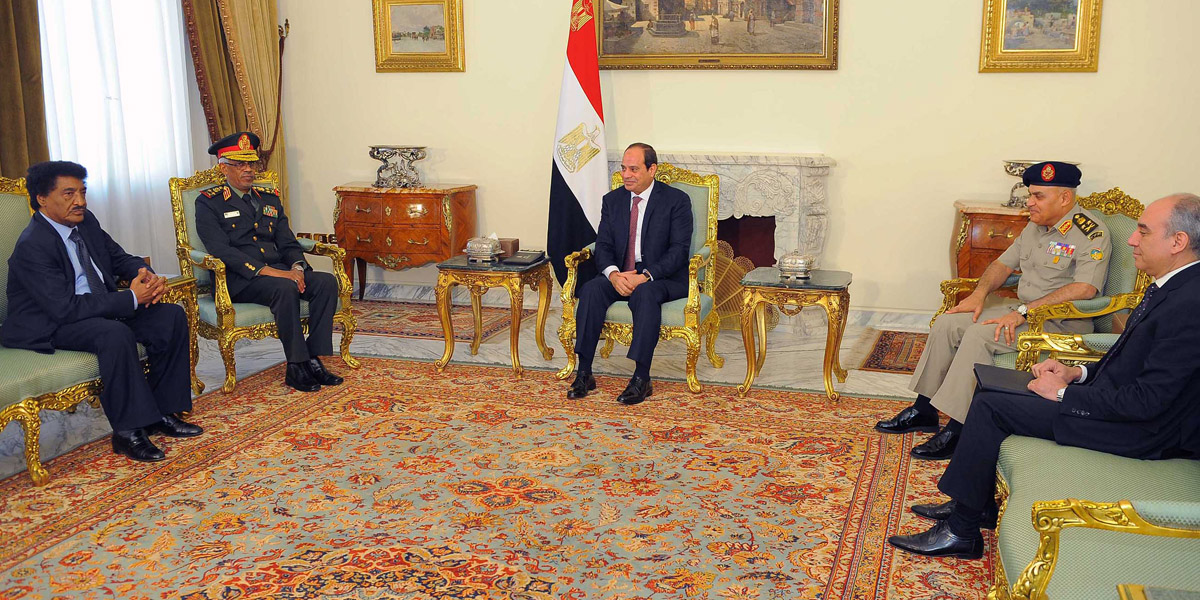   فى لقائه الرئيس السيسى.. وزير الدفاع السوداني: « أمن مصر من أمن السودان»