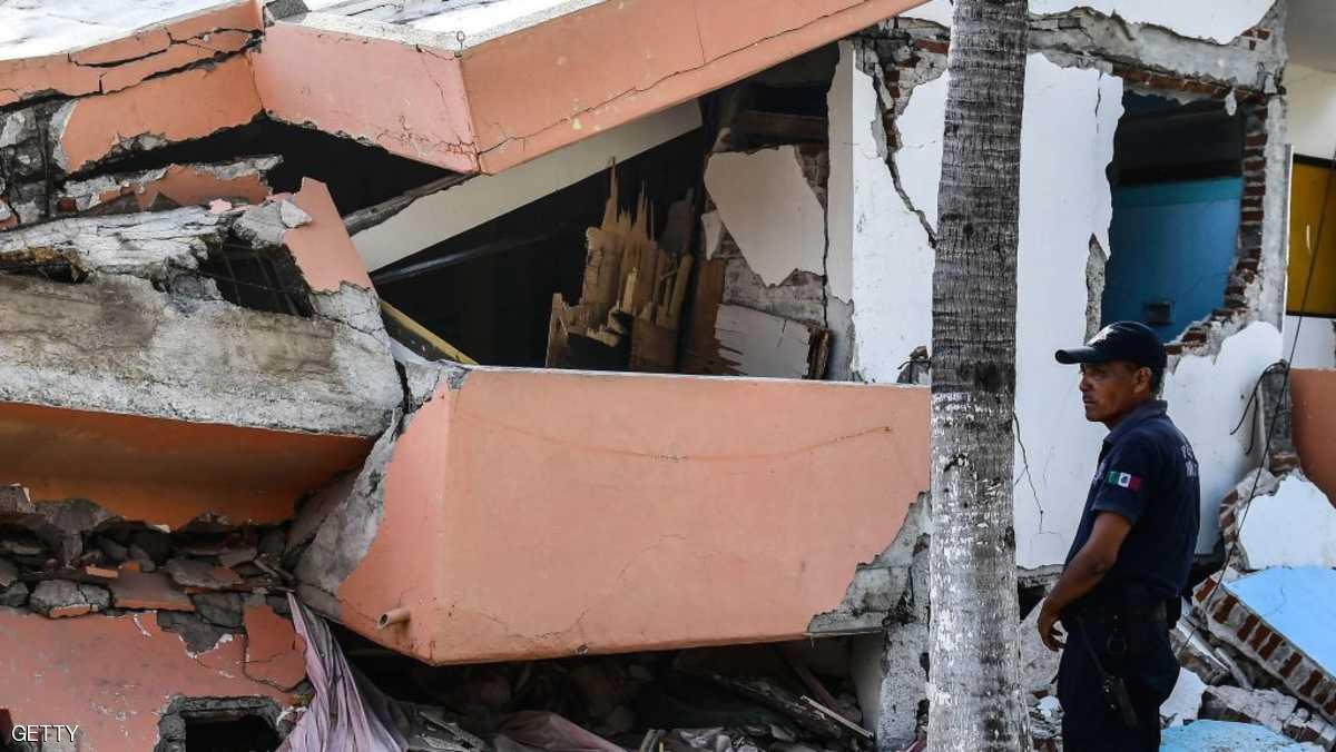   بعد الدمار الذى أحدثه.. المكسيك تعلن حالة الطوارئ