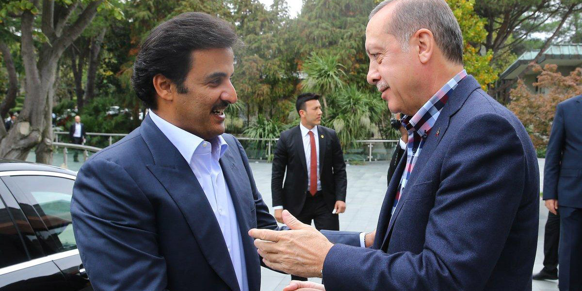   تميم بن حمد يصل تركيا وسط ترحيب كبير من أردوغان