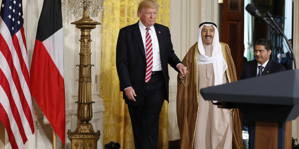  أمير الكويت من أمريكا: الدوحة مستعدة لتلبية المطالب الـ 13 للدول المقاطعة