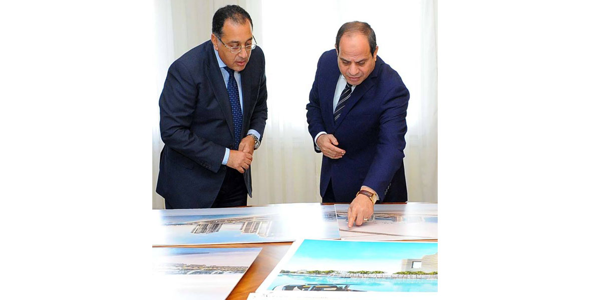   السيسى يبحث مع رئيس الوزراء ووزير الإسكان مشروعات الإسكان الاجتماعى