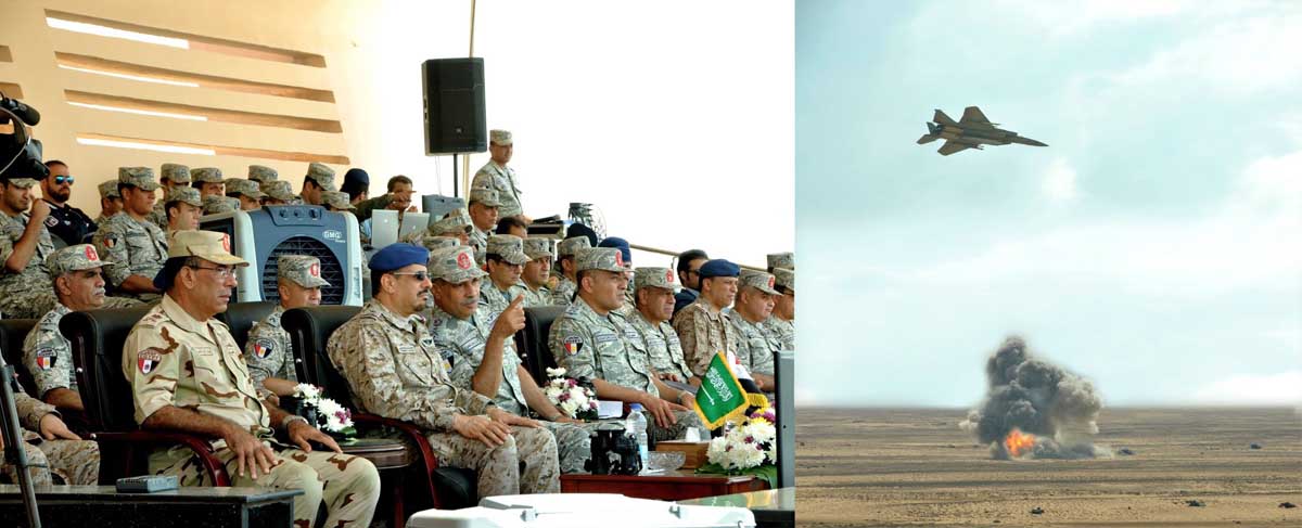   إنتهاء فعاليات التدريب المشترك «فيصل 11» بحضور قائد القوات الجوية المصرى والسعودى
