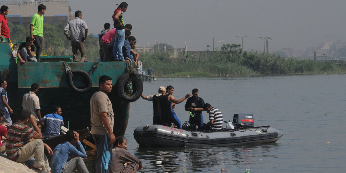   انتشال جثتي طالبين غرقا في نهر النيل 