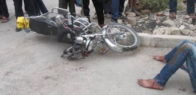   مصرع شخصين وإصابة 2 آخرين فى حادث تصادم دراجتين جنوب بنى سويف