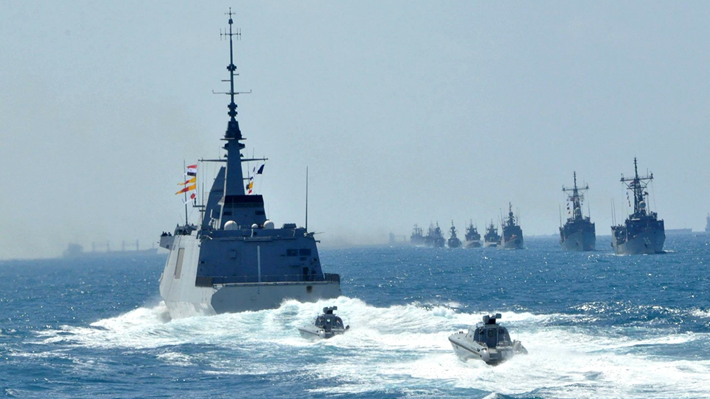   بالفيديو| انضمام الوحدات البحرية الجديدة لقاعدة الإسكندرية