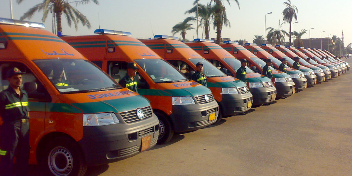   2130 سيارة إسعاف جاهزة لتأمين احتفالات تحرير سيناء