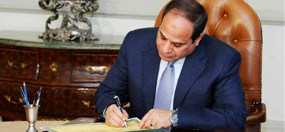   السيسى يوقع 4 خطابات نوايا مع رؤساء أكبر الشركات الفرنسية للاستثمار بمصر