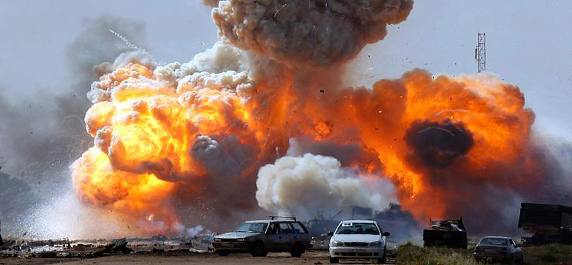   انفجار هائل فى سوريا
