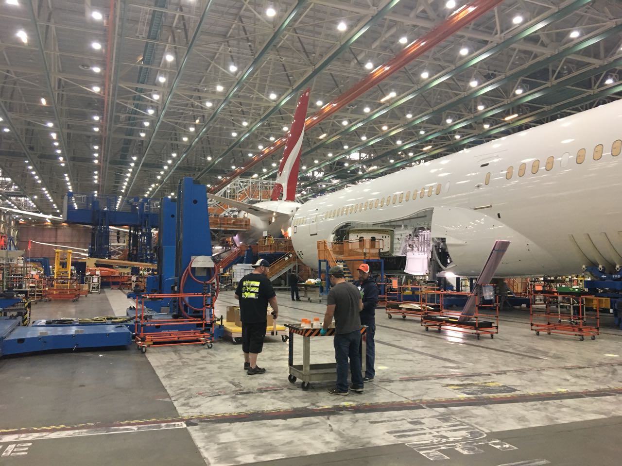   طائرة الأحلام الأمريكية طراز بوينج 787  تنضم لأسطول مصر للطيران