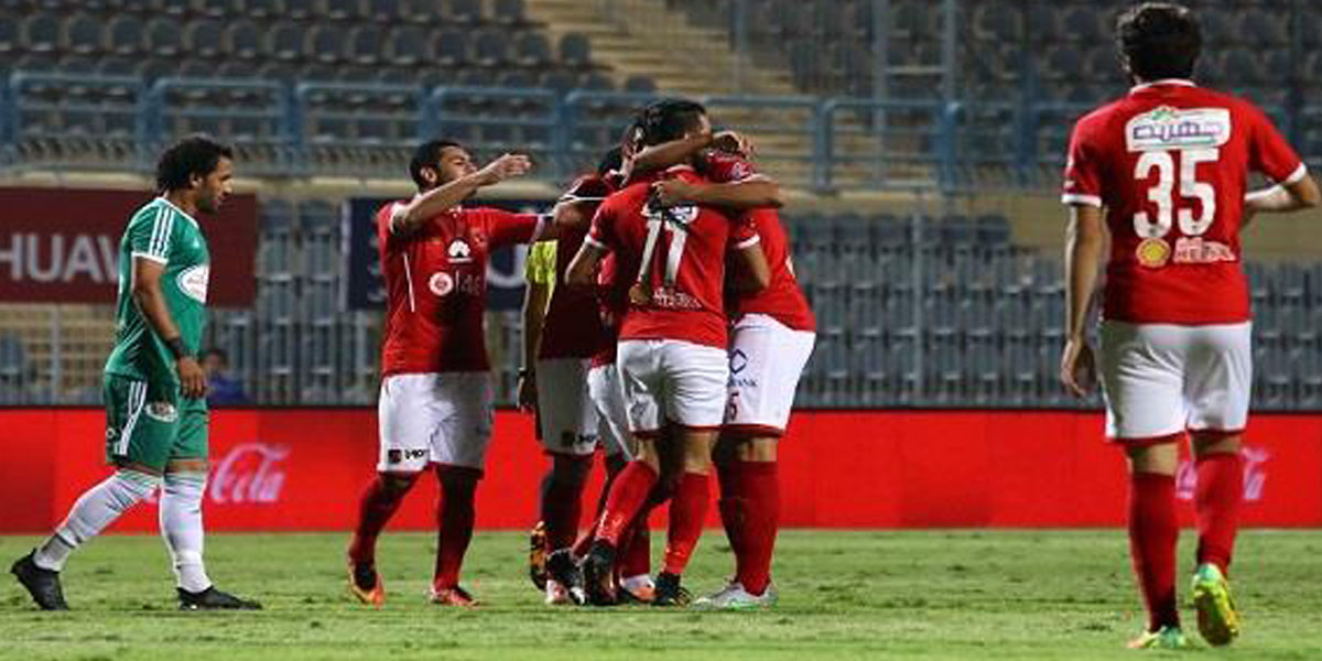 الأهلى يكتفى بهدفين نظيفين فى شباك الاتحاد السكندرى