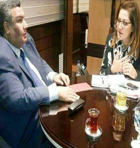   وكيل خطة البرلمان ..يلتقى وزيرة التخطيط