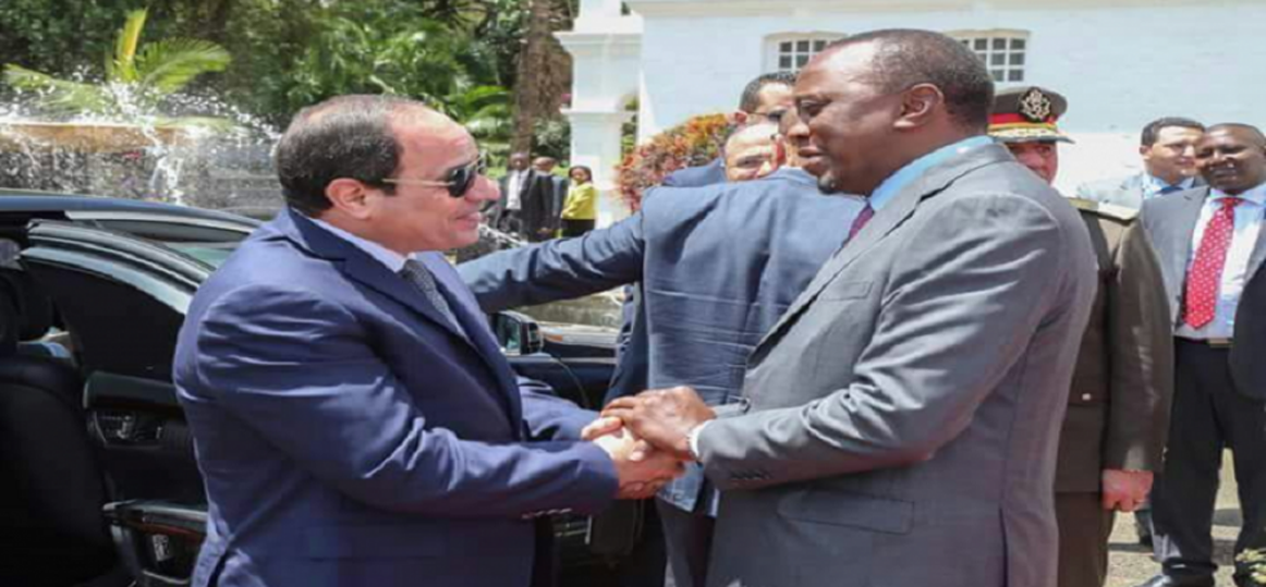   السيسى يهنئ رئيس كينيا بمناسبة إعادة انتخابه