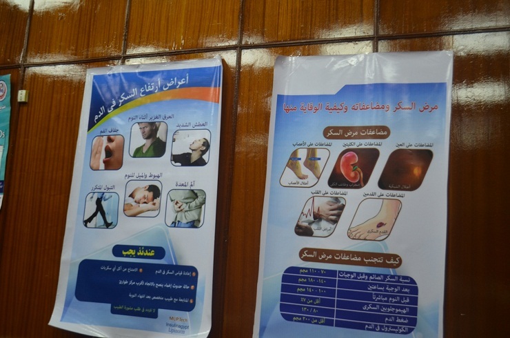   الهجان: قوافل طبية تحت شعار "النساء والسكري "بقنا