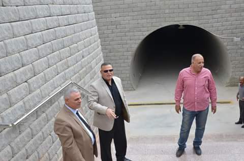   السكرتيران العام والمساعد لمحافظة الإسماعيلية يتفقدان نفق المشاه الجديد أمام جامعة قناة السويس