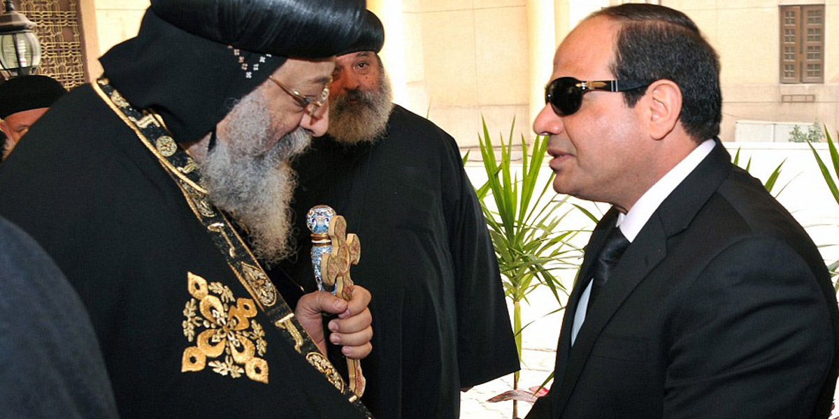   الرئيس السيسي يهنئ طائفة الأرمن الأرثوذكس بعيد الميلاد المجيد
