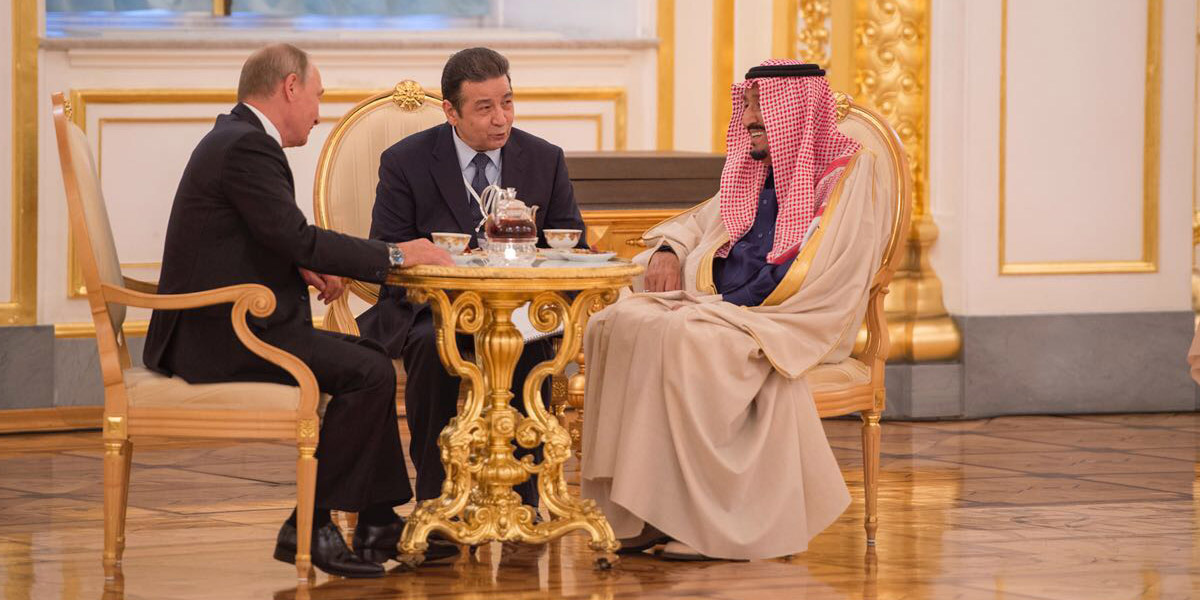   الملك سلمان خلال اتصال هاتفى مع بوتين يستعرضان العلاقة المتميزة بين البلدين